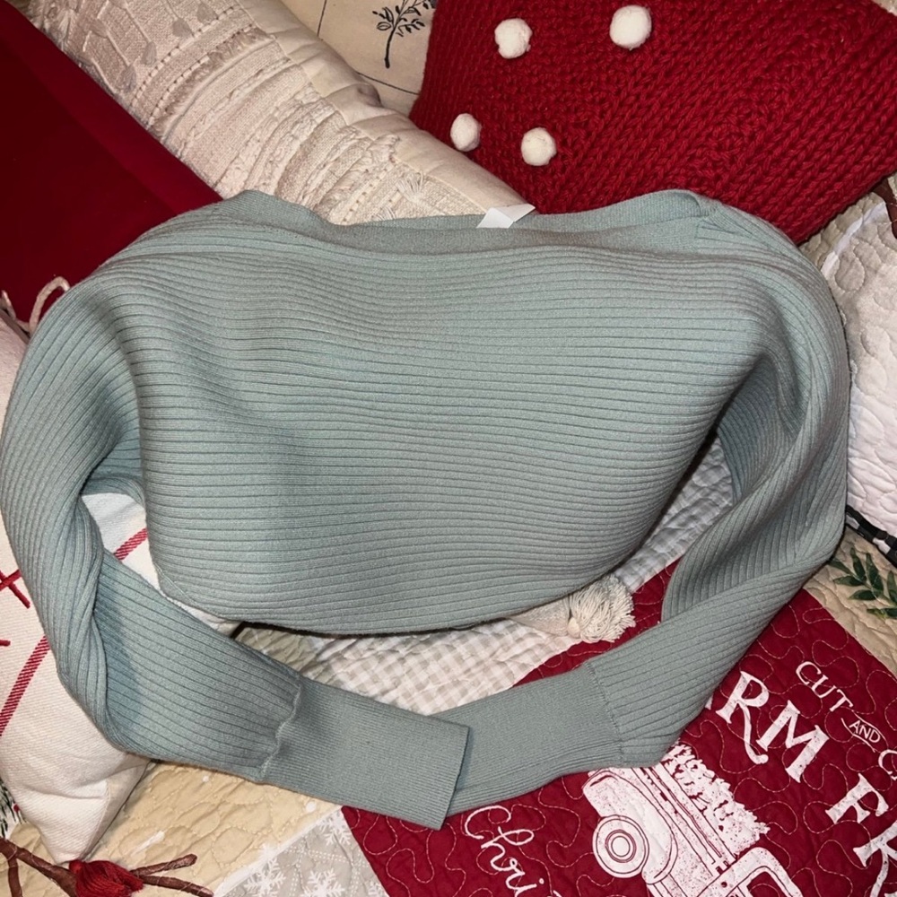 Vitality ember crop sweater